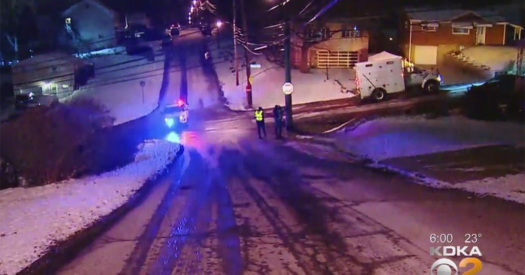 Water Main Break Causes Icy Conditions In Overbrook CBS Pittsburgh