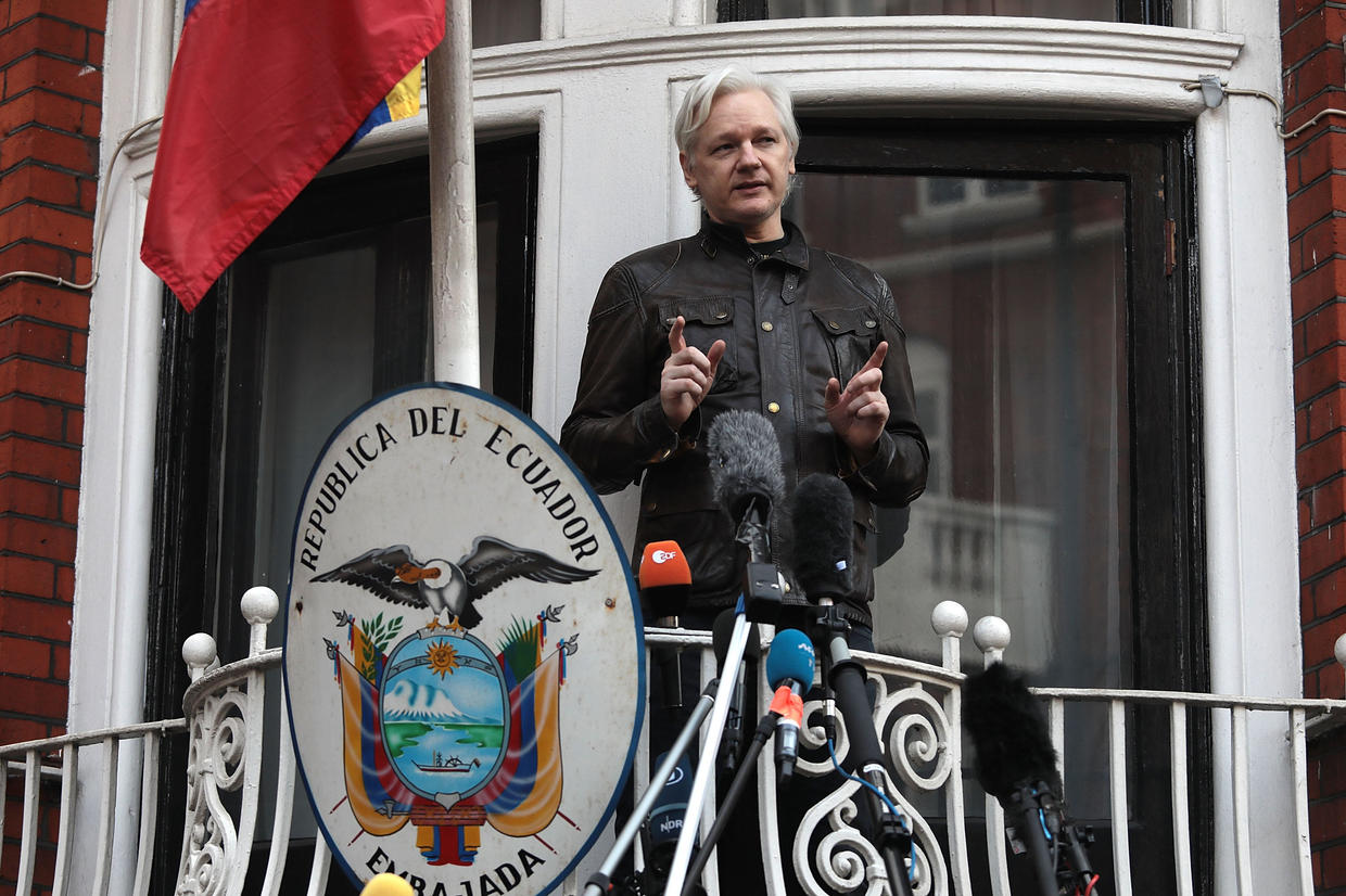 Ecuador's president says "the road is clear" for Julian Assange to