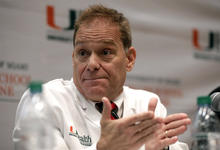 Dr. Michael Hoffer of the University of Miami Miller School of Medicine speaks during a news conference Dec. 12, 2018, in Miami. 
