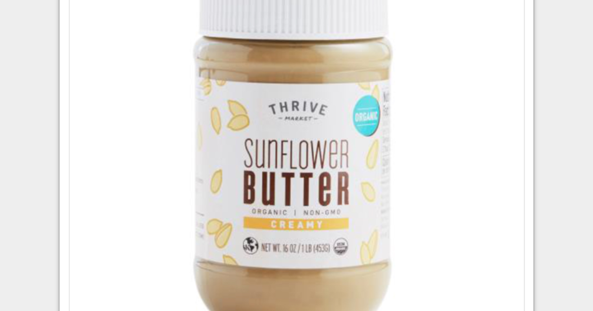 Sunflower Butter Recall Oskri Organics Corporation Recalls Products After Customer Finds Listeria Cbs News