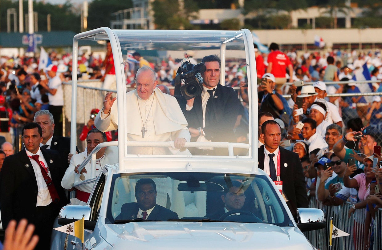 Pope Francis in Panama speaks of "weariness" that comes from "seeing a