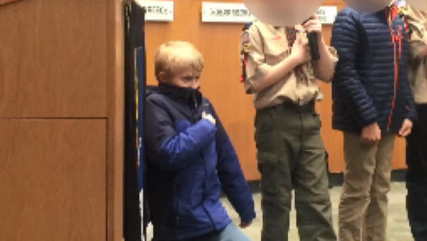 10-Year-Old Boy Takes Knee During Pledge of Allegiance, Mayor Endorses "Expressions of Conscience" Liam