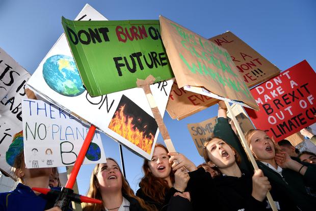 BRITAIN-ENVIRONMENT-CLIMATE-PROTEST 