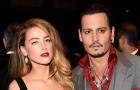 Johnny Depp and Amber heard attend the premiere for "Black Mass" on Sept. 14, 2015, in Toronto. 