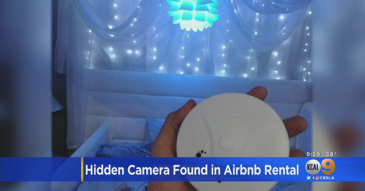 Hidden Camera Found In Airbnb Rental CBS Los Angeles