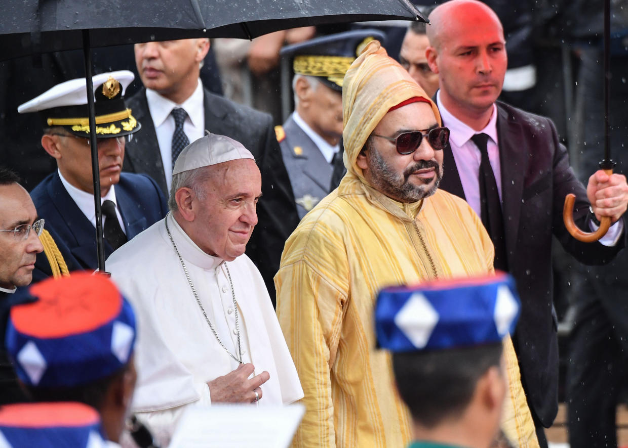 pope visits morocco