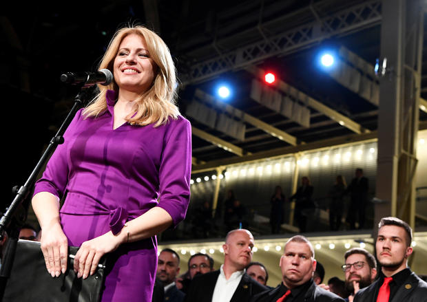 Environmental activist elected as Slovakia's first female ...