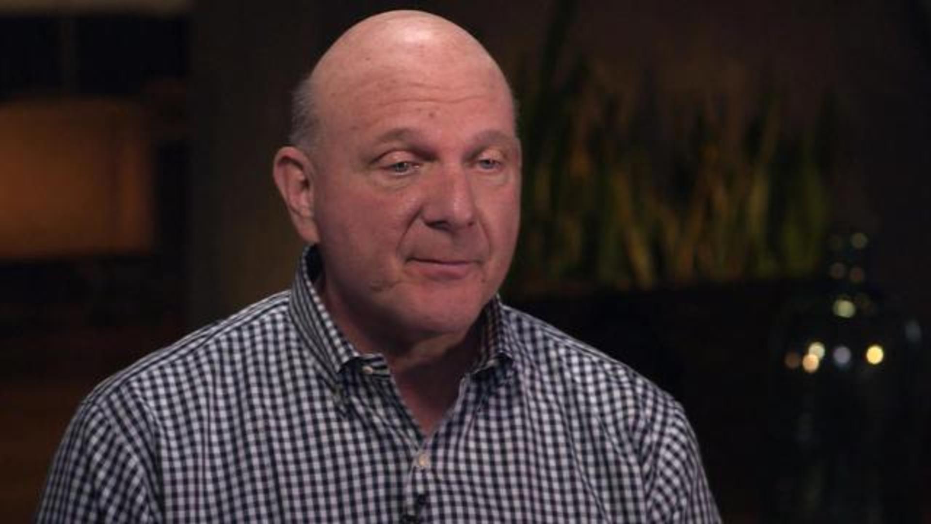 The Enthusiastic Steve Ballmer Cbs News