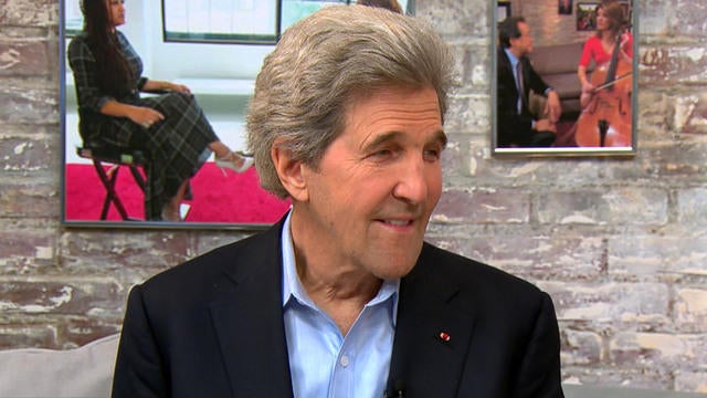 Earth Day 2019 John Kerry On Climate Change Alexandria Ocasio Cortez S Green New Deal Crowded 2020 Field Of Democrats Cbs News