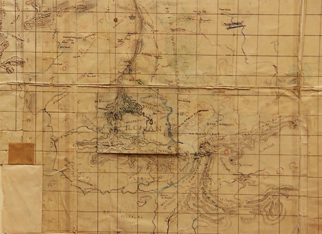 J.R.R. Tolkien's creation of Middle-earth, on display at the Morgan ...