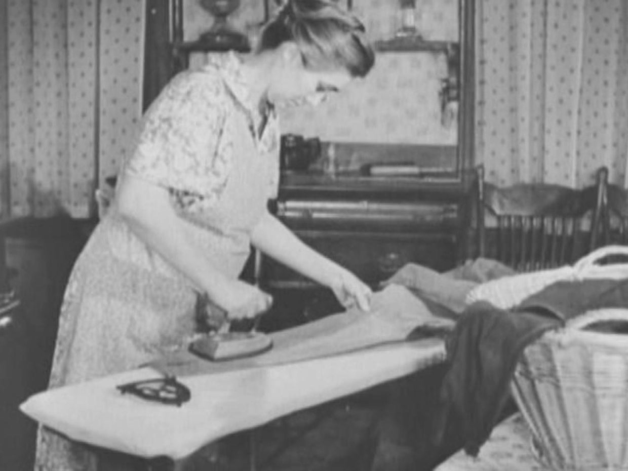 Almanac: The ironing board - CBS News