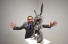 US artist Jeff Koons poses for photograp 