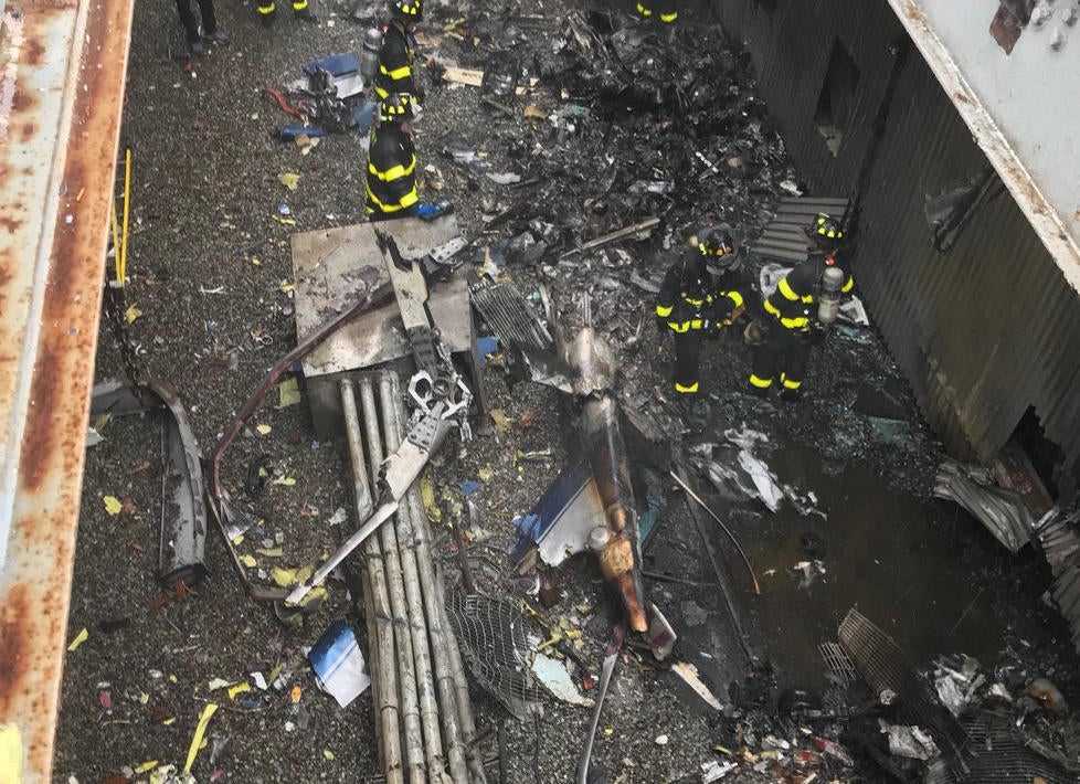 Helicopter crash NYC Pilot in deadly helicopter crash in Midtown