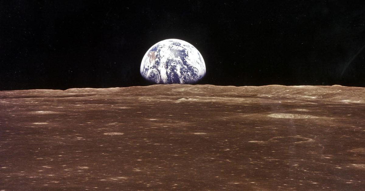 50 Photos Taken On The Moon Cbs News