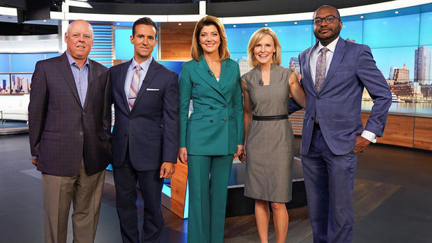 Norah O'Donnell visits WBZ-TV 