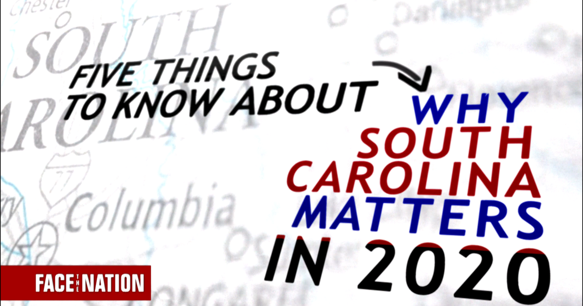 Why Does South Carolina Matter In 2020? - Cbs News