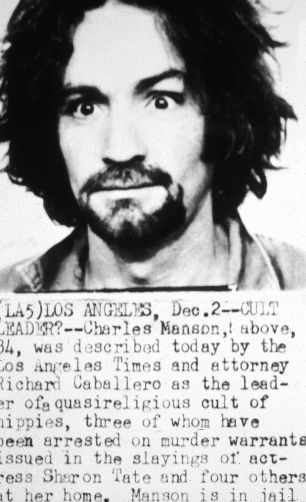 Charles Manson Murders Crime Scene Photos - t07rusg