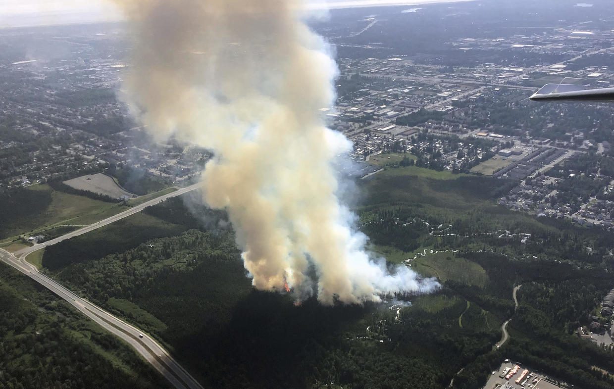 Alaska heat wave sets recordbreaking temperatures CBS News