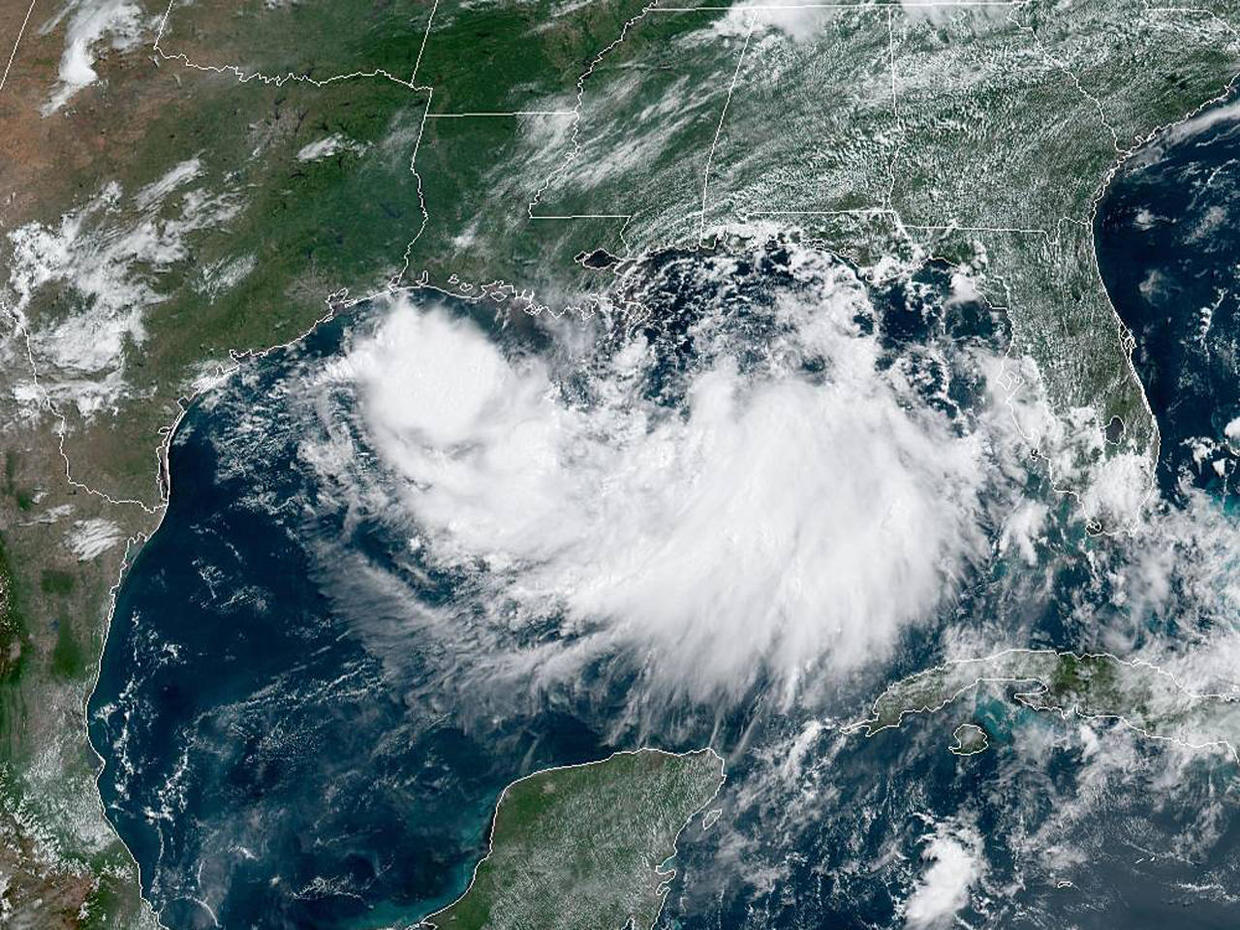 tropical storm in gulf right now 2022