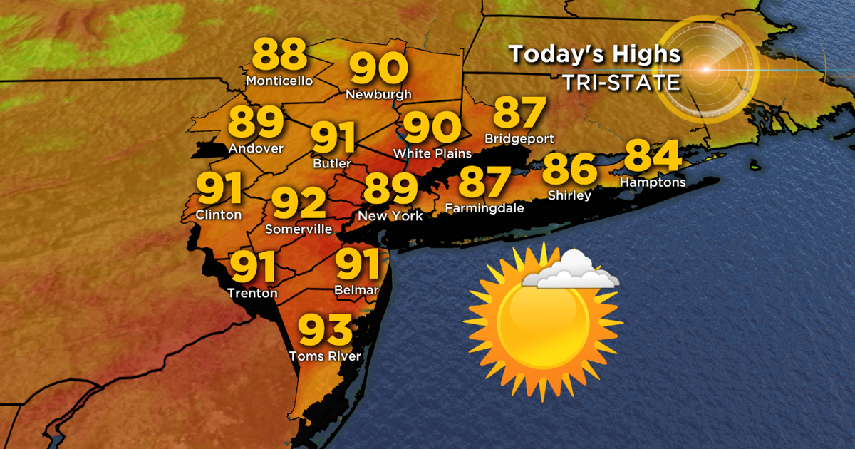 New York Weather 7/16 CBS2 Tuesday Morning Forecast CBS New York