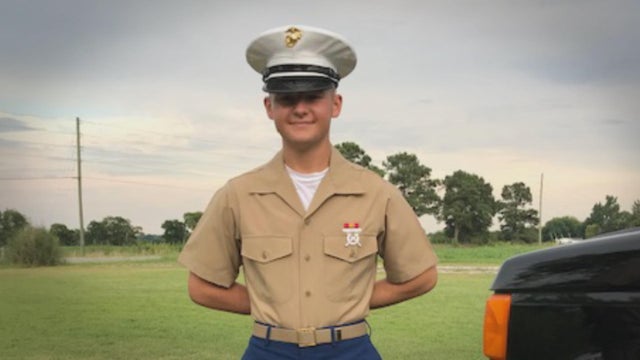 Hospital honors Marine Micah Wooten who 