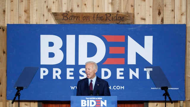 Democratic Presidential Candidate Joe Biden Speaks On White Nationalism In Iowa