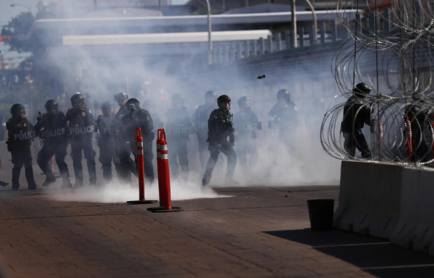 Mexico US Border Drill 