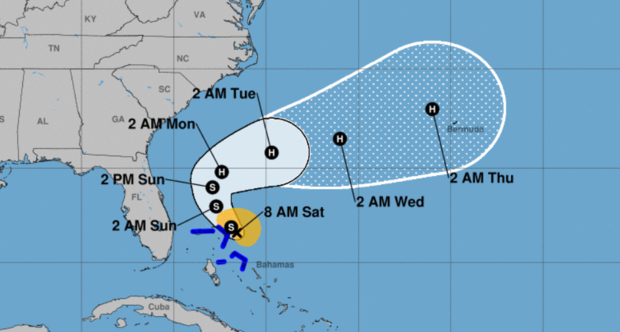 Tropical Storm Humberto 