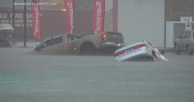 Winnie, Texas, hit with catastrophic flooding 2 years after Harvey