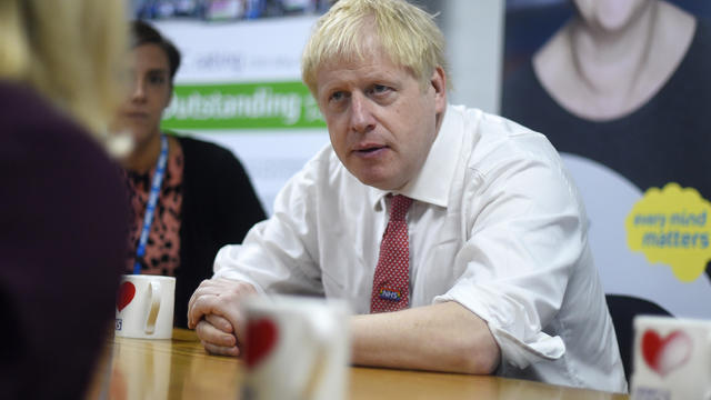 Prime Minister Boris Johnson Visits Watford General Hospital 