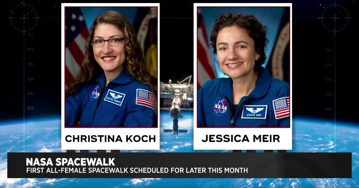NASA Schedules AllFemale Spacewalk For Later This Month CBS Los Angeles
