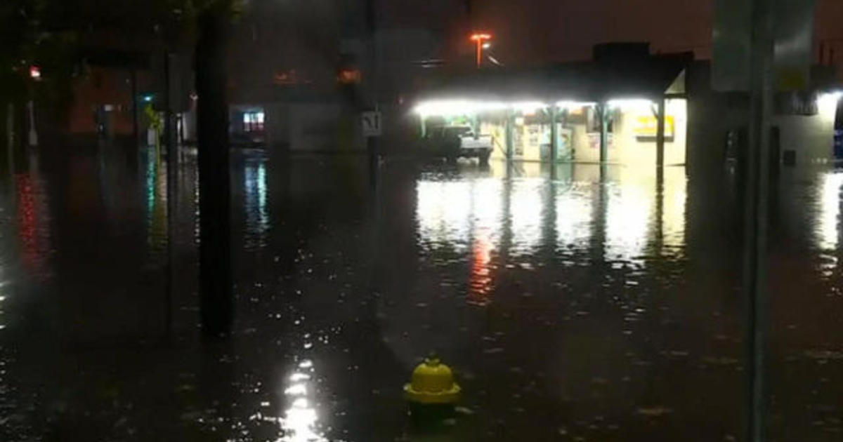 Nor'easter dumps heavy rain across East Coast - CBS News