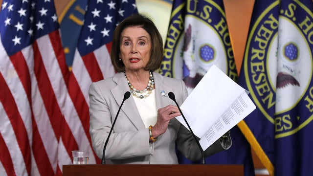 House Speaker Nancy Pelosi Holds Weekly News Conference At The Capitol 