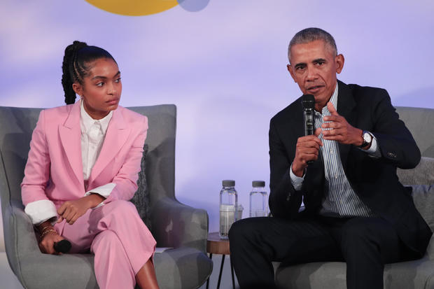 Barack And Michelle Obama Speak At Obama Foundation Summit 