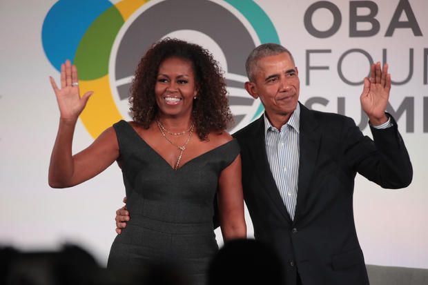 Barack and Michelle Obama 