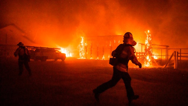 "Extreme" Santa Ana Winds Spark New Wildfires In Southern California 