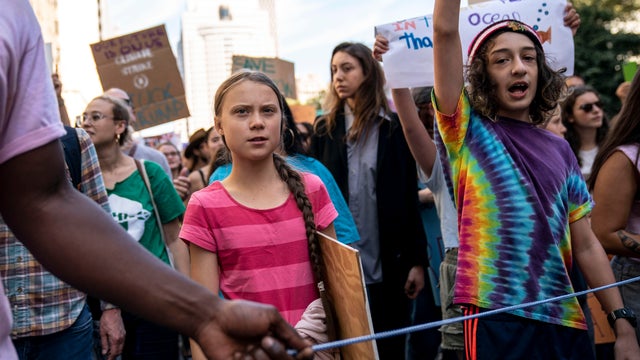 Thousands Of Americans Across The Country Participate In Global Climate Strike 
