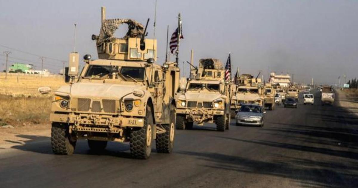 American forces on patrol amid contentious Syrian offensive
