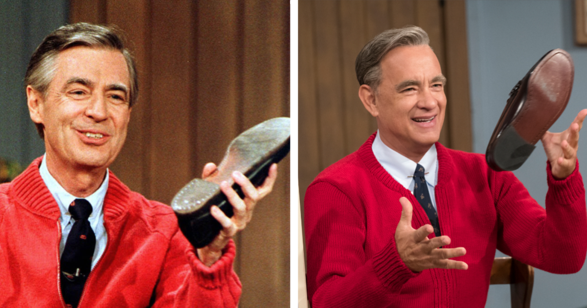 Tom Hanks discovers he's related to Mister Rogers days before "A ...