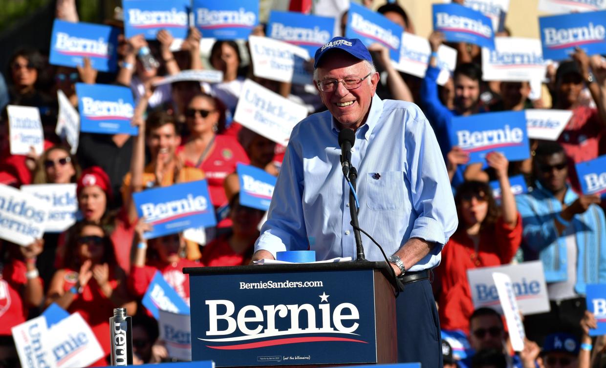 Bernie Sanders' 2020 campaign says it has received a record 4 million