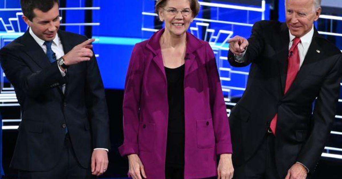 Warren, Biden and Buttigieg spoke the most at fifth Democratic debate