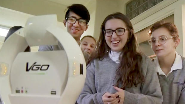 Virtual Student Robot At St. Mary's Manhasset 