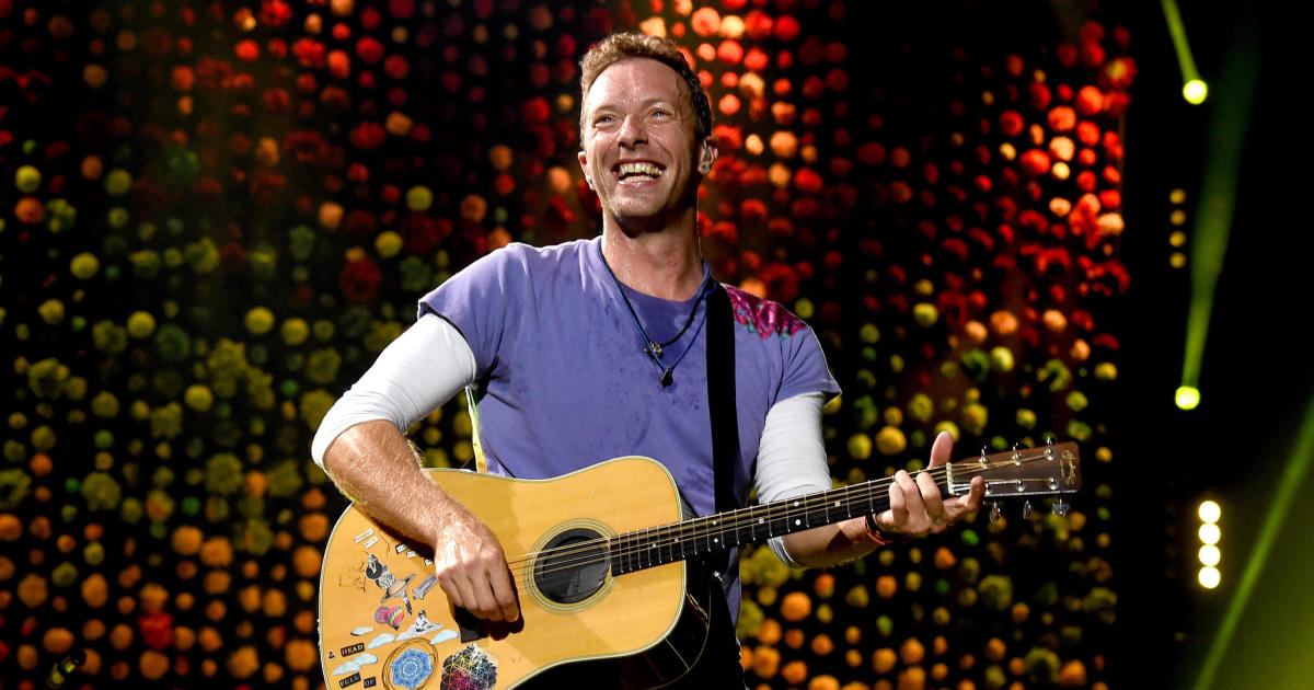 Climate change: Coldplay will no longer tour until shows are environmentally sustainable, Chris Martin says - CBS News