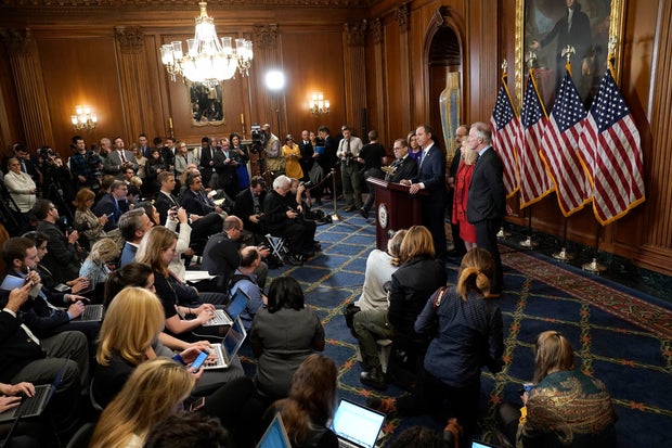 House Investigative Committee Chairs Hold Press Conference To Lay Out Articles Of Impeachment