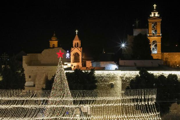 PALESTINIAN-RELIGION-CHRISTIANITY-CHRISTMAS 