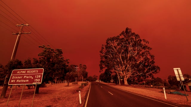 Victorian Bushfire Coverage TBC 