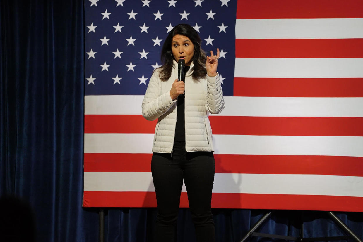 Tulsi Gabbard Appeals To Trump Voters That May Be An Obstacle Cbs News 2745