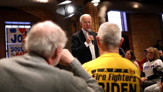 Democratic Presidential Candidate Joe Biden Campaigns In Iowa 