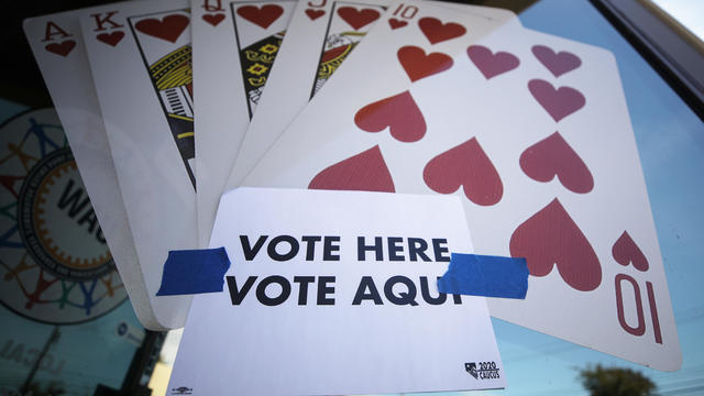 Early Voting Continues In Nevada Ahead Of State's Caucus Next Week 