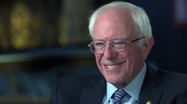 Bernie Sanders on being the Democratic front-runner and taking on Donald Trump 